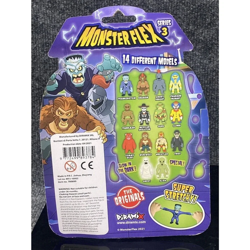 Monster Flex Series 3 Shaman Shaker Figure Diramix Super Stretchy Toy New 2021
